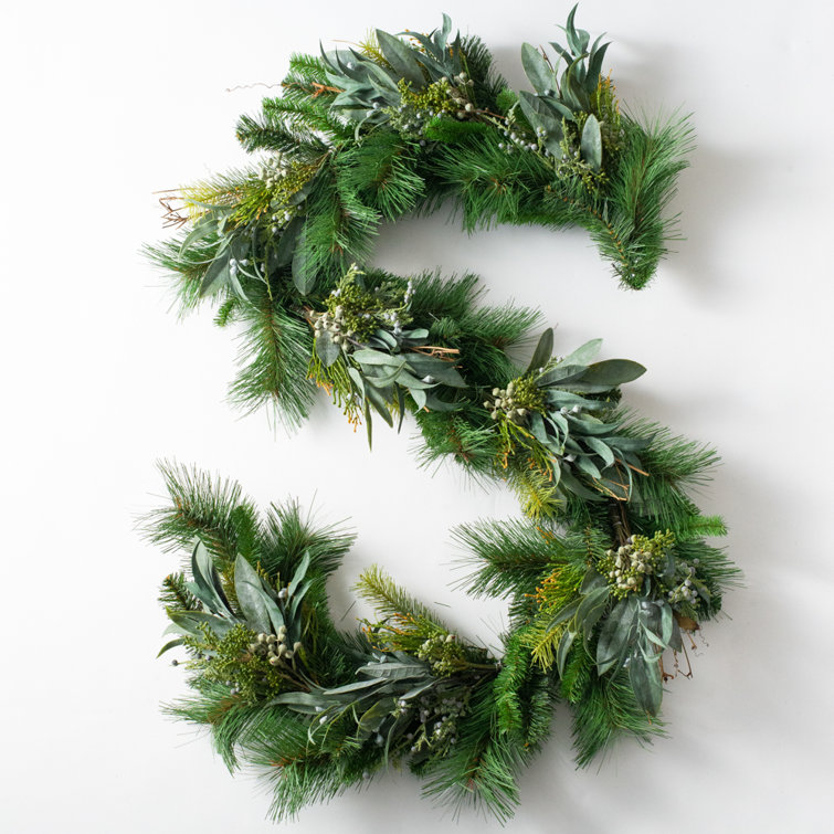 4'' in. Faux Garland Birch Lane